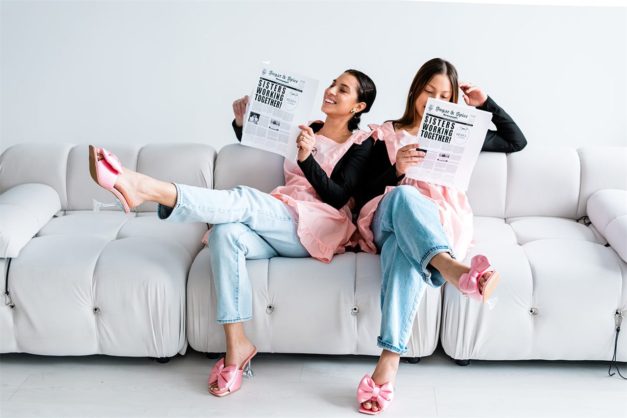 Alinka and Tabata, the sisters behind Rebel Ribbon